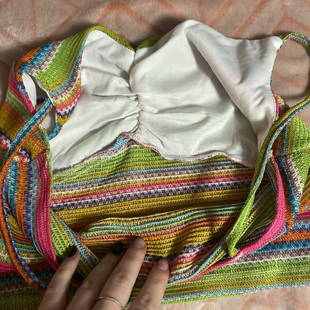 Colorful Crop Top - Picture 4 of 4